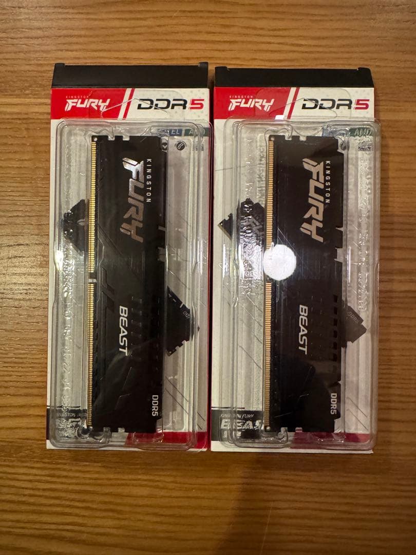 メモリー Kingston FURY Beast DDR5 32GB 16GBx2