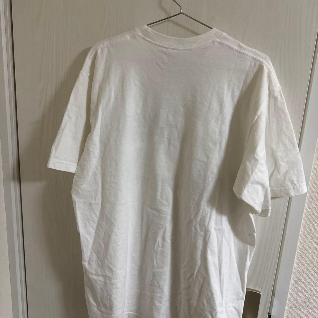 Supreme ホワイト Tシャツ Lサイズ 写真プリント