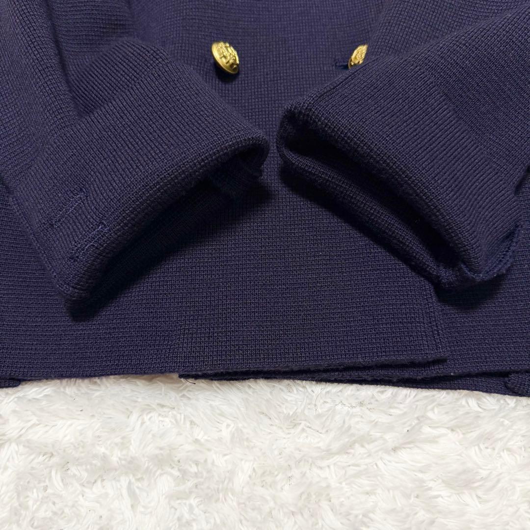 the rugged clothing ウールジャケット 金ボタン 紺 ワッペン