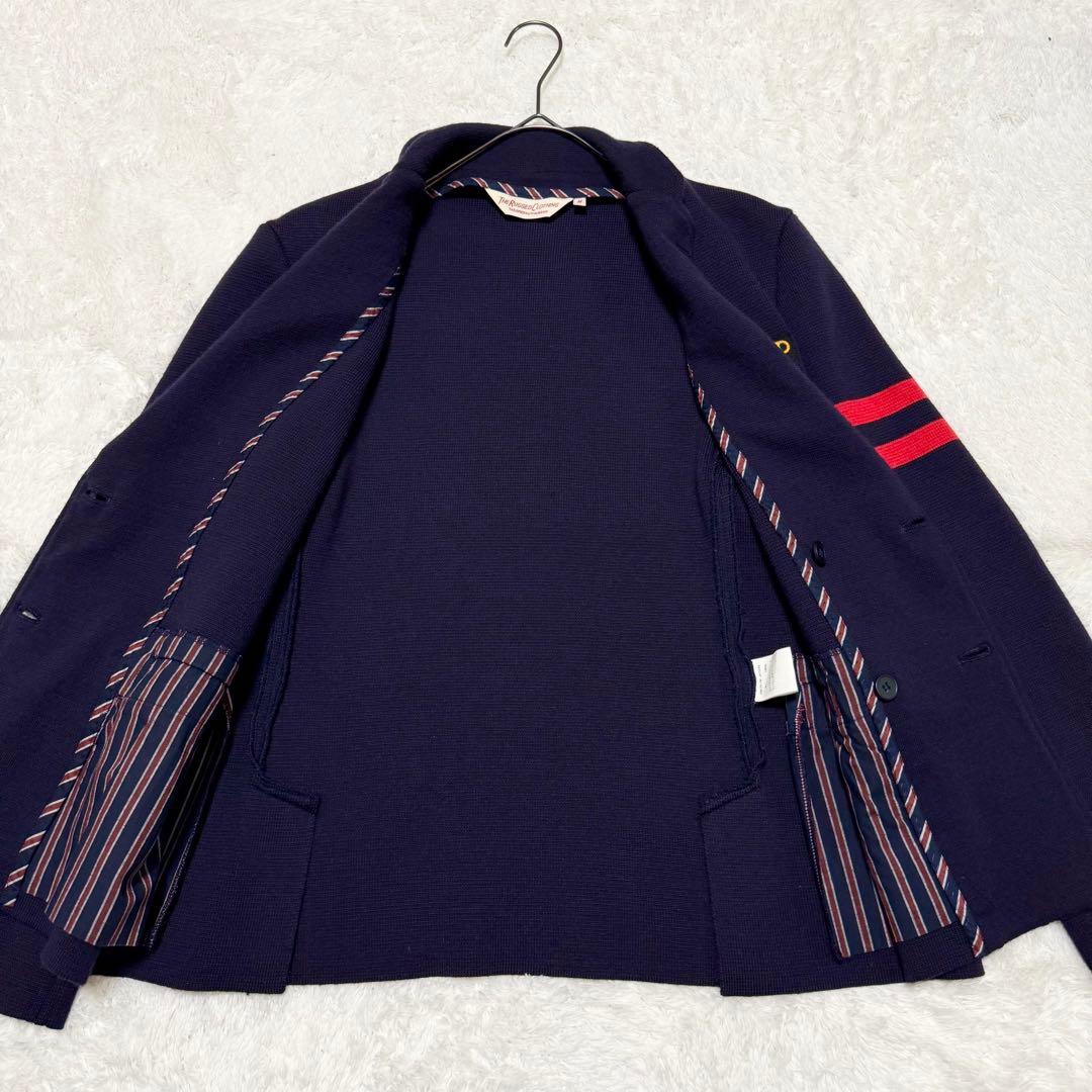 the rugged clothing ウールジャケット 金ボタン 紺 ワッペン