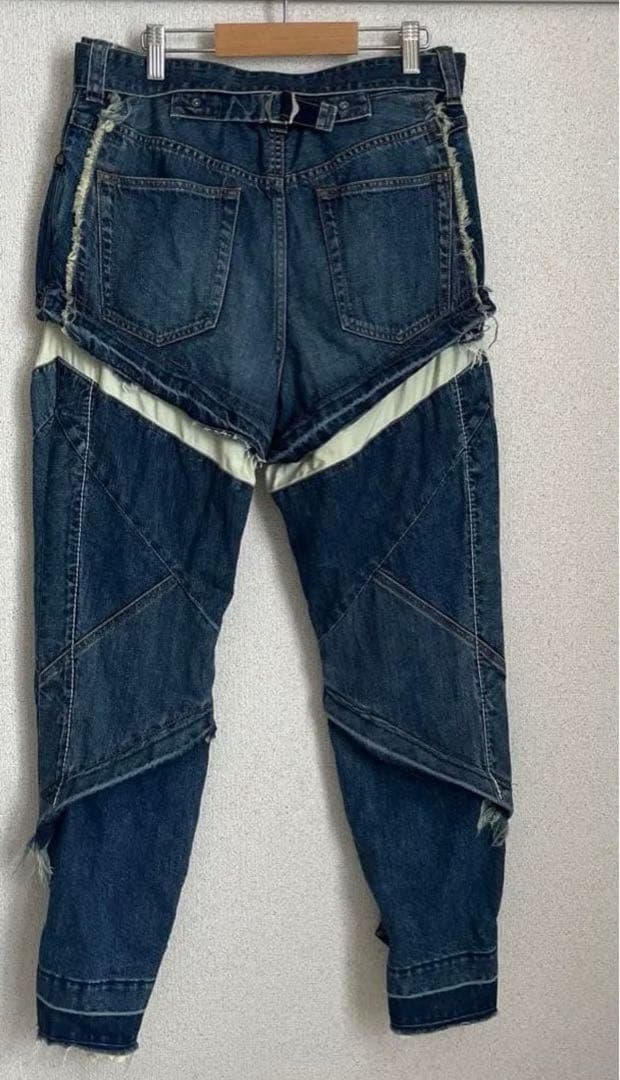 Sacai 再構築デニム サイズ1