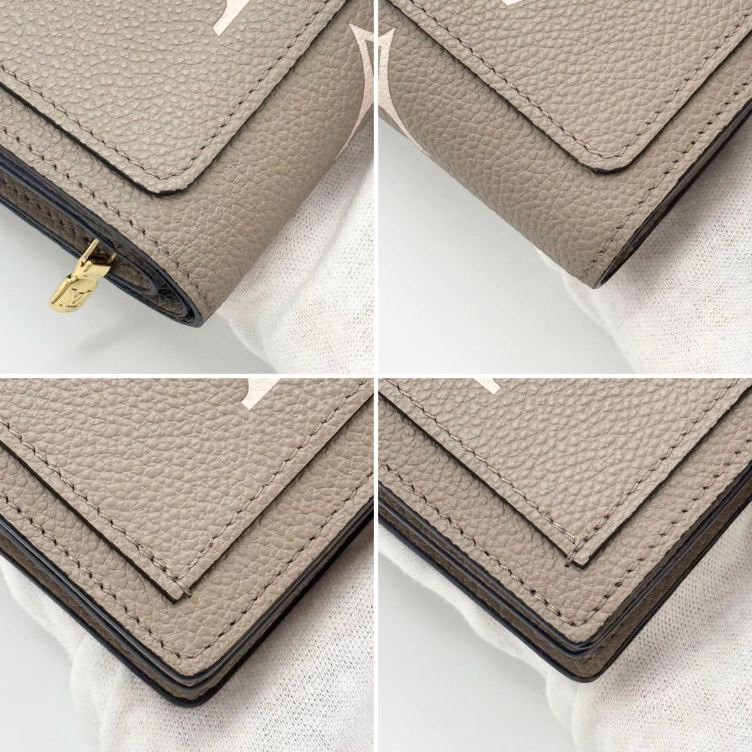 スピコ✨新品に近い 現行品✨ルイヴィトン アンプラント クレア 二つ折り
