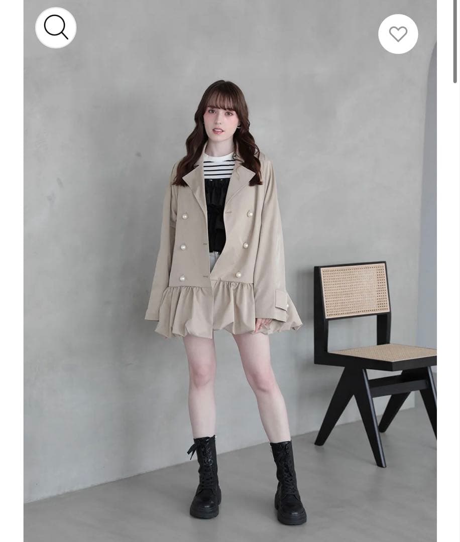 Myu バルーンパールトレンチ