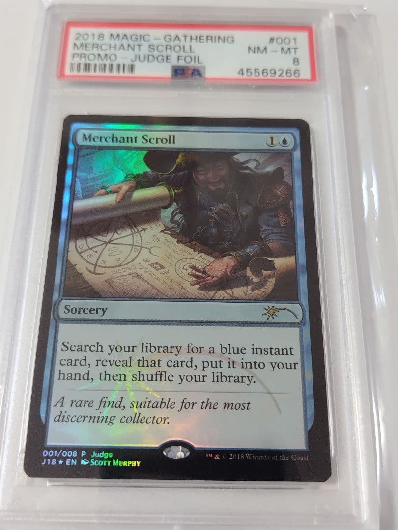 PSA 商人の巻物/Merchant Scroll [ジャッジ褒賞FoilMTG