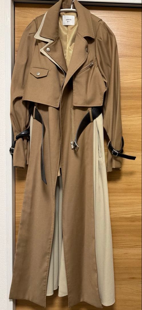 Ameri vintage RIDERS DETAIL COAT Sサイズ