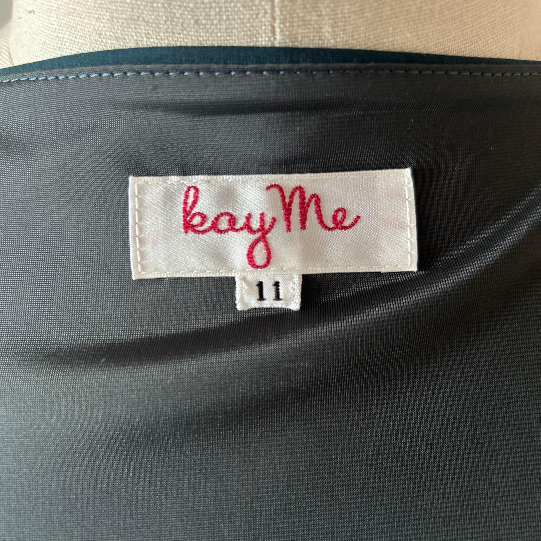Kayme (ケイミー)ダークグリーン ラップスタイル ワンピース