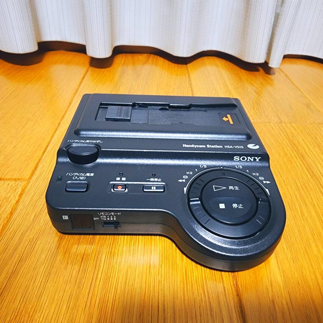 【動作確認済】高画質 SONY Hi8 8ミリ ビデオカメラ クレードルセット