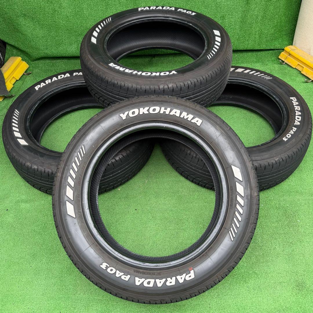 送料込2022年製ヨコハマ パラダPA03◆215/60R17C109/107S