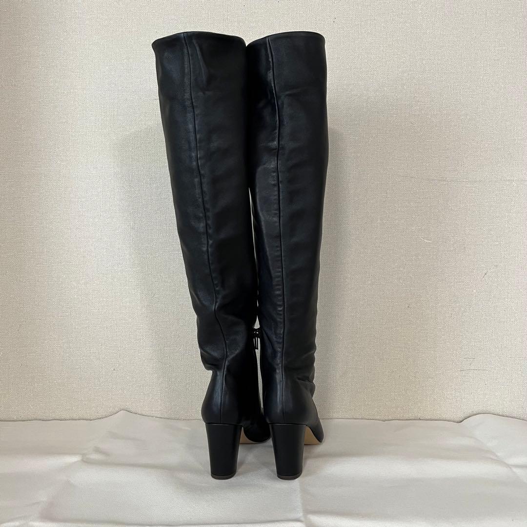 極美品【DIANA/ダイアナ】ニーハイブーツ ロングブーツ　ファスナー付き