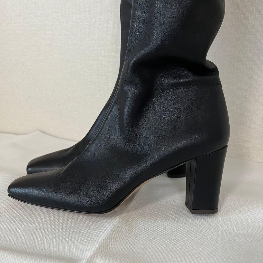 極美品【DIANA/ダイアナ】ニーハイブーツ ロングブーツ　ファスナー付き