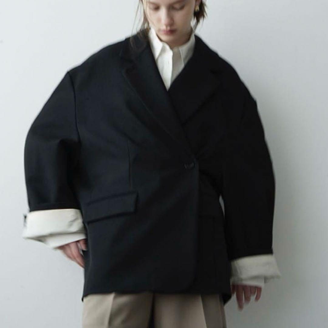 ジャケット・アウター CLANE 2WAY ARRANGE TAILORED OVER JACKET