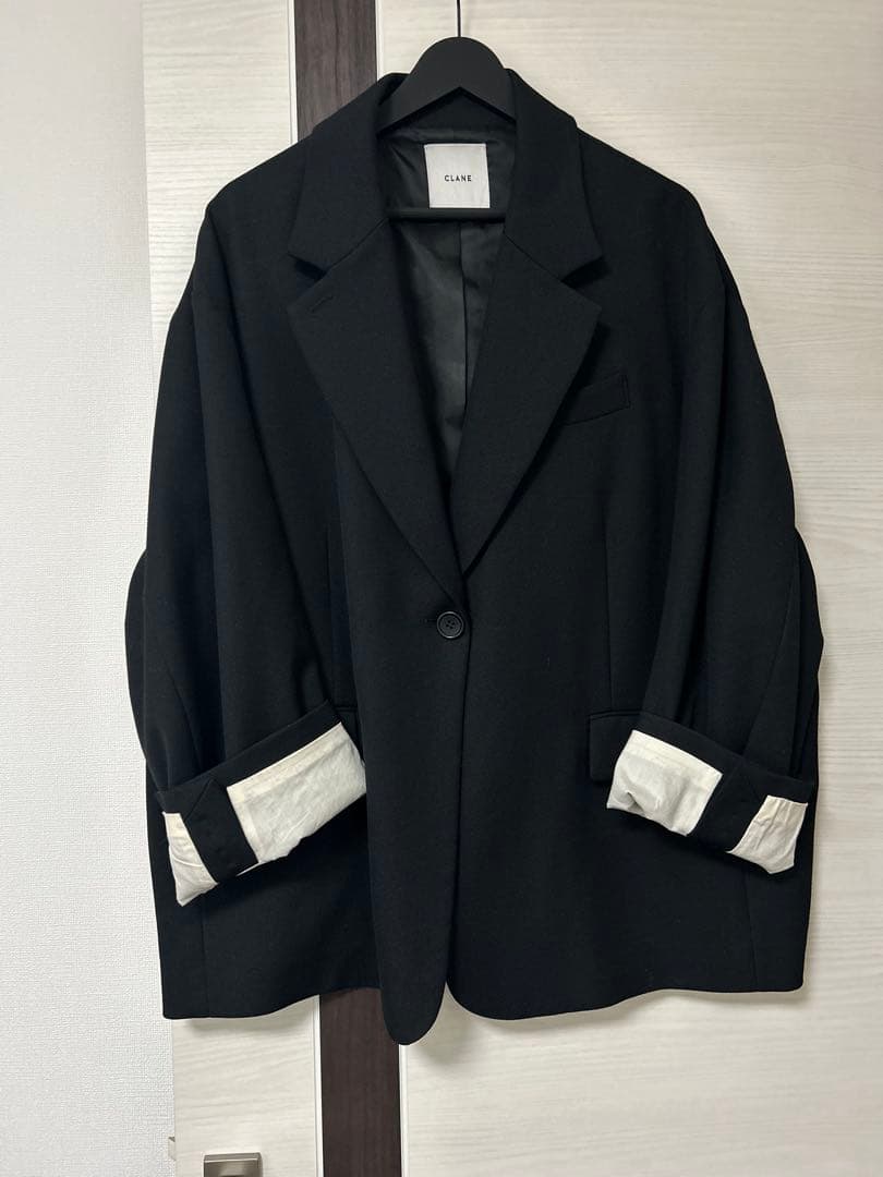 ジャケット・アウター CLANE 2WAY ARRANGE TAILORED OVER JACKET