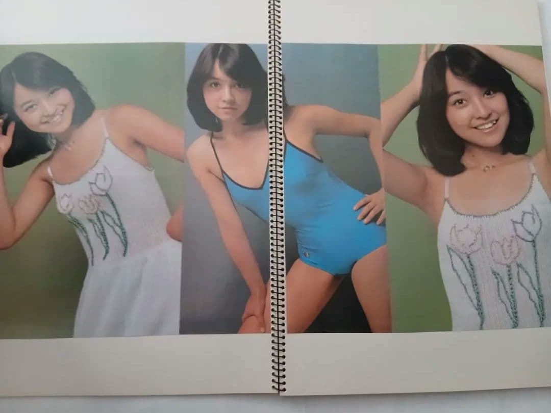 【昭和レトロ】雑誌スクラップ　スケッチブック8冊分　DONDON/写楽/山口百恵