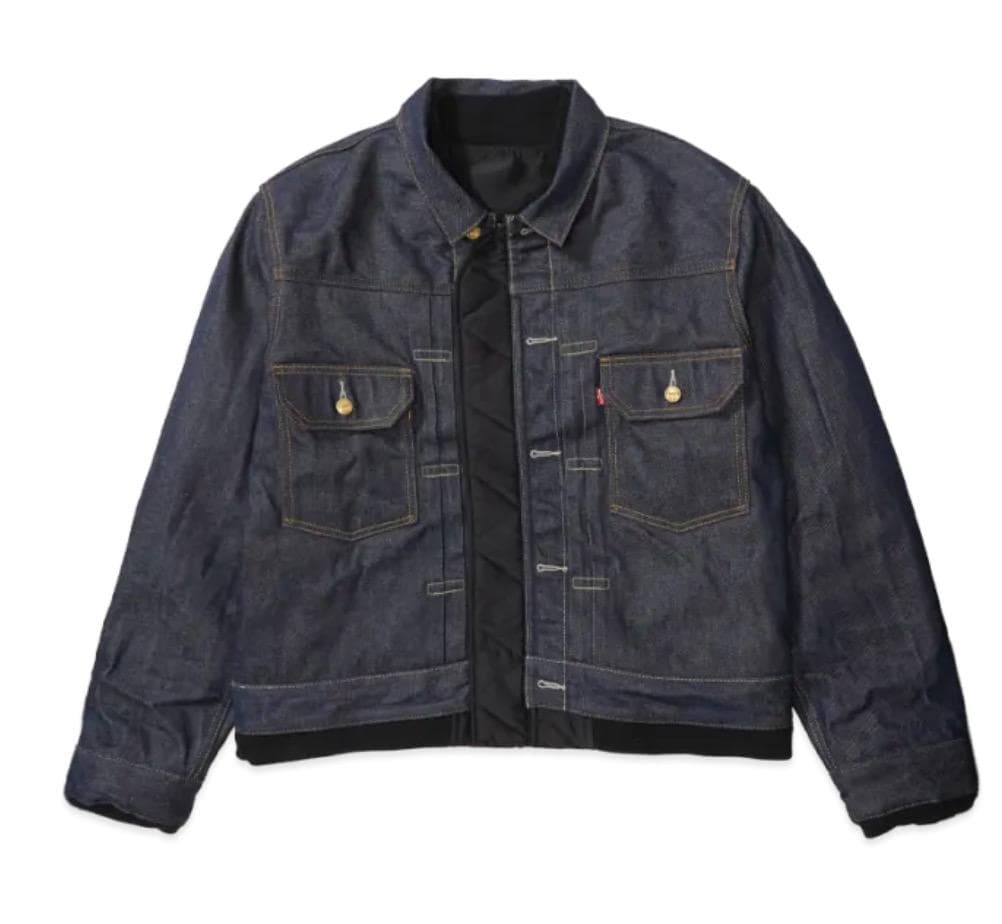 新品 sacai levi's Denim Reversible Blouson
