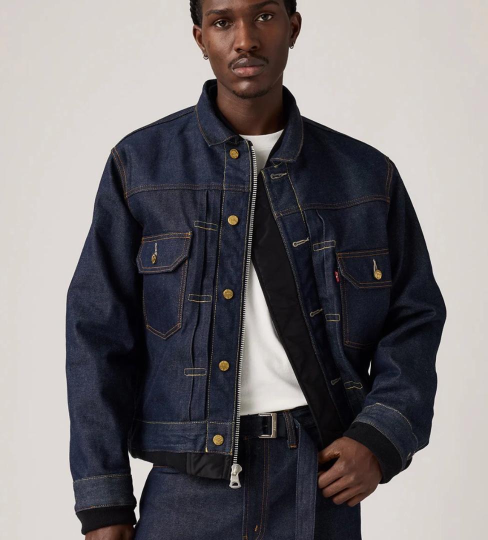 新品 sacai levi's Denim Reversible Blouson