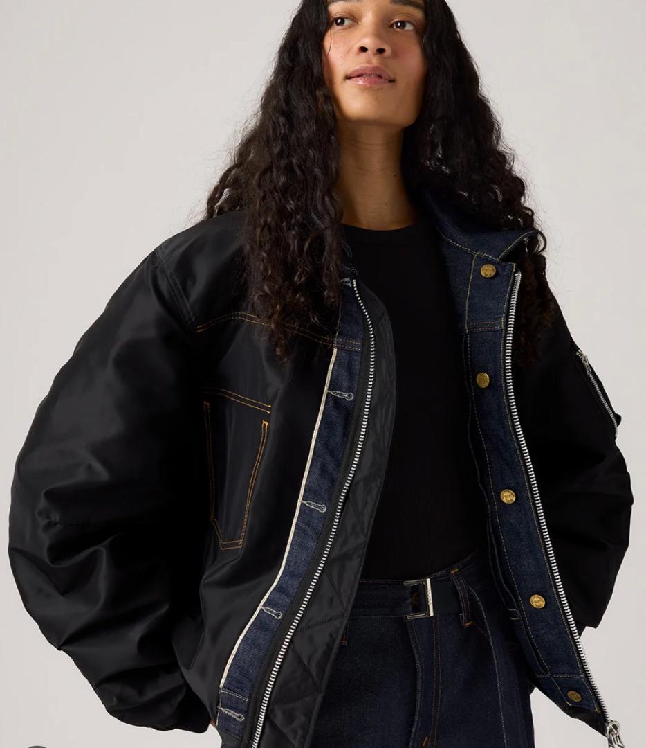 新品 sacai levi's Denim Reversible Blouson