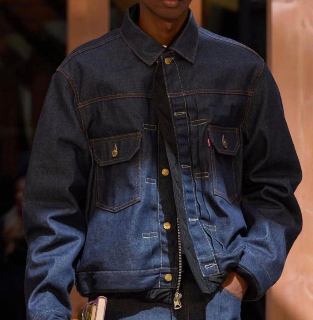 新品 sacai levi's Denim Reversible Blouson