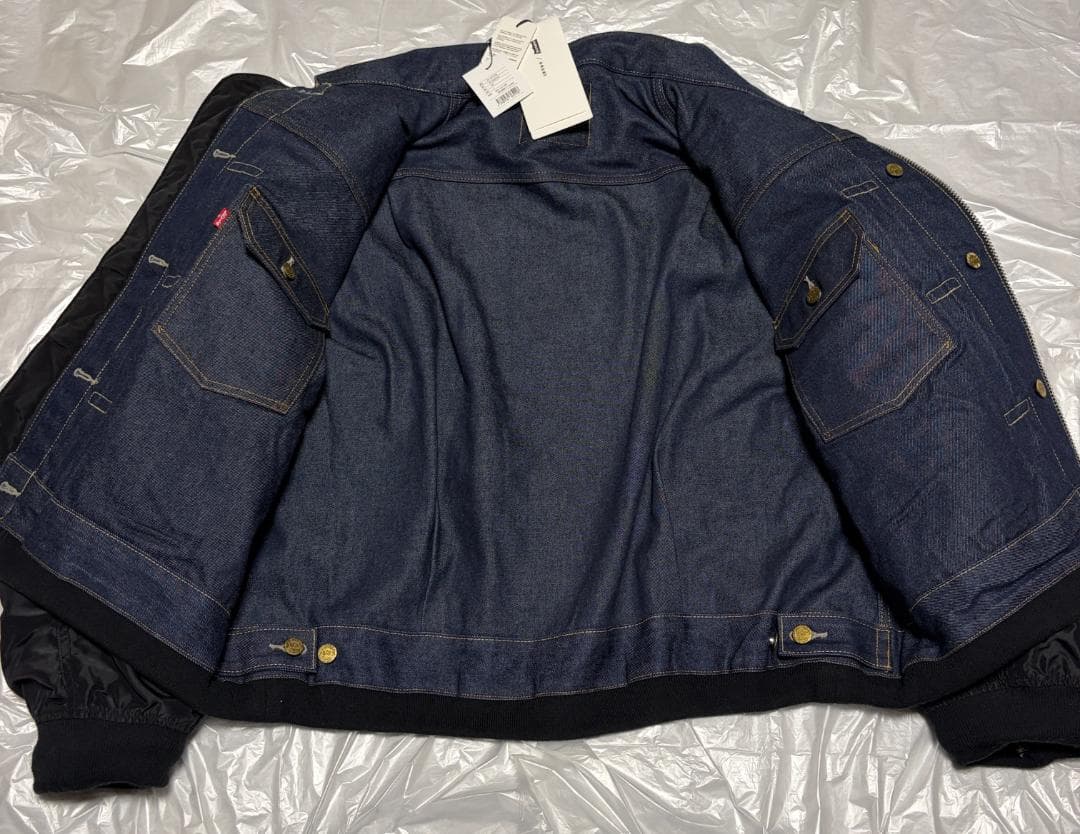 新品 sacai levi's Denim Reversible Blouson