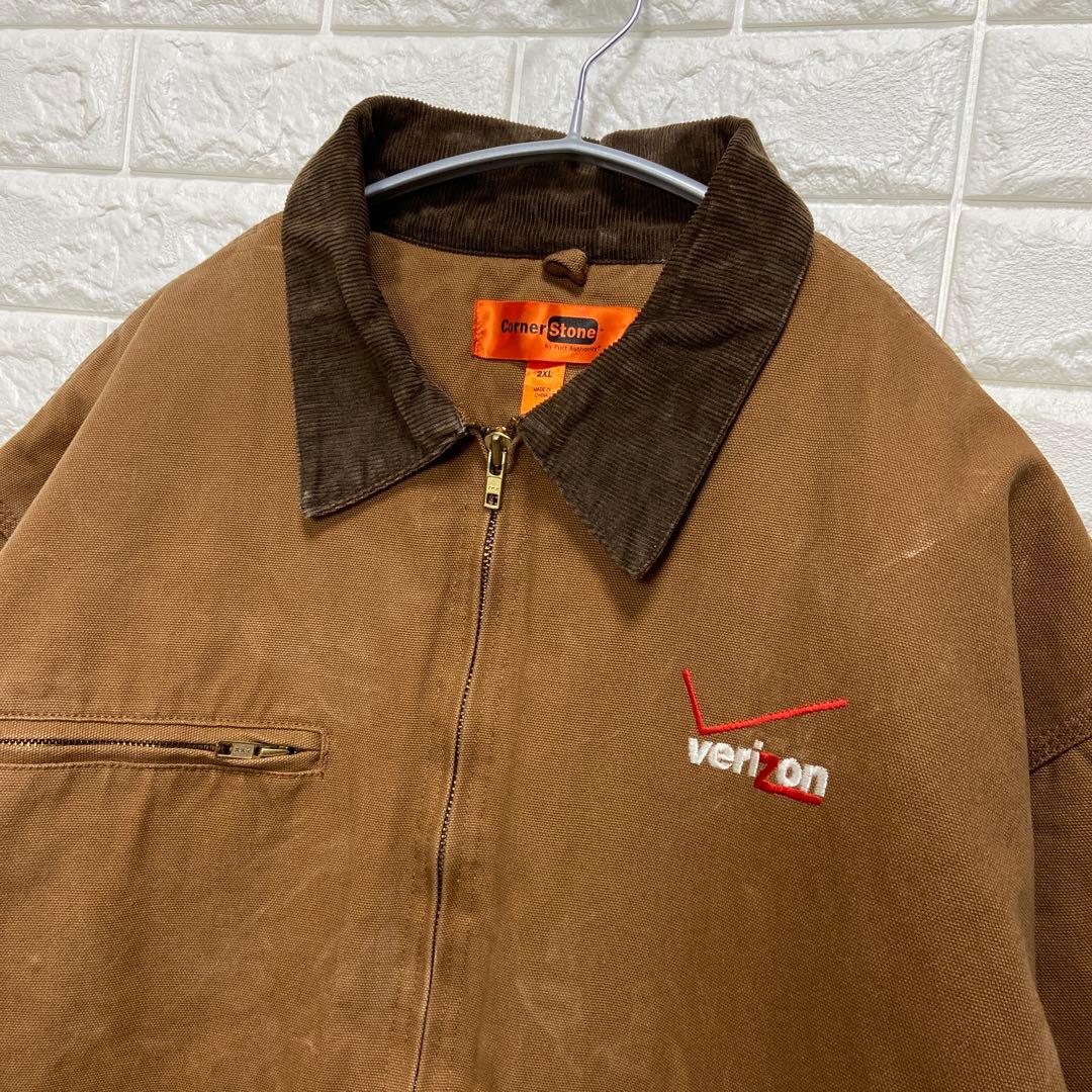 激アジ ConerStone コーナーストーン デトロイトジャケット 2XL