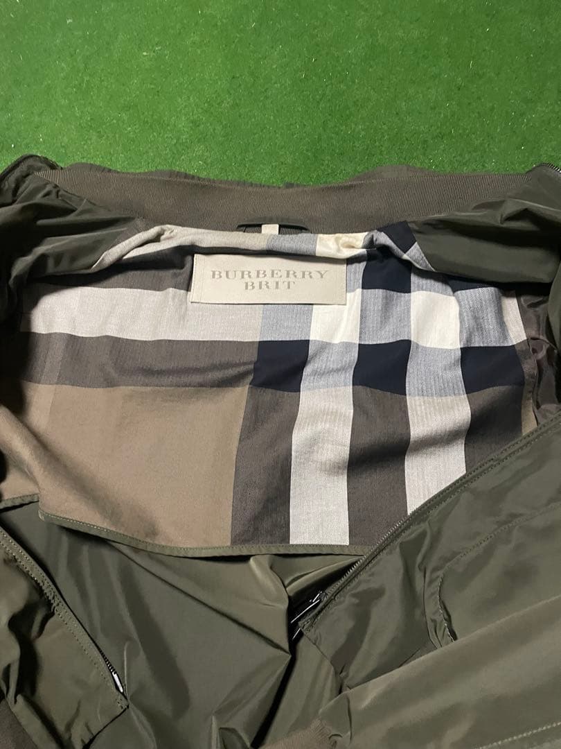 BURBERRY BRIT オリーブ ブルゾン サイズ L