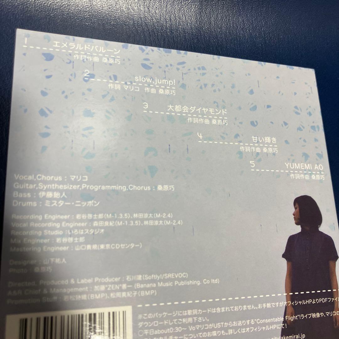 ■[廃盤] CITY LAKE MIRAI アルバムCD■ 武井麻里子 バンド
