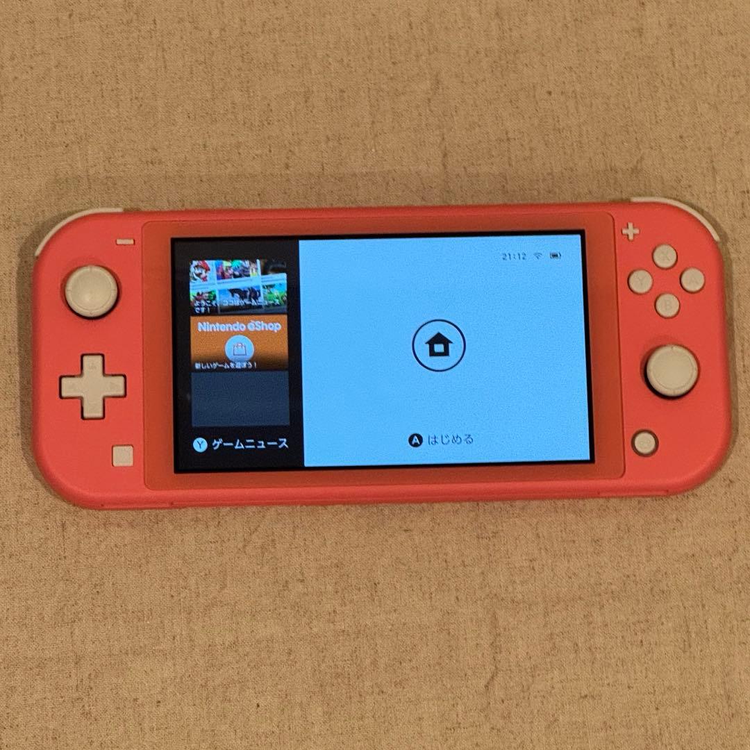Nintendo Switch Lite コーラル 本体 箱あり スイッチライト