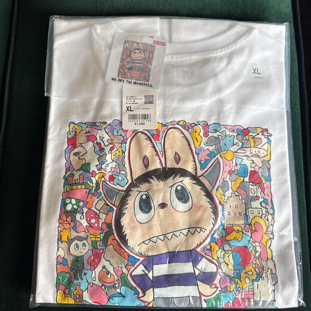 ラブブ❤️即日発送UNIQLO POPMART UTユニクロXLサイズ 4枚セット