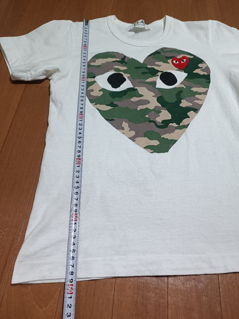 PLAY 迷彩ハート Tシャツ