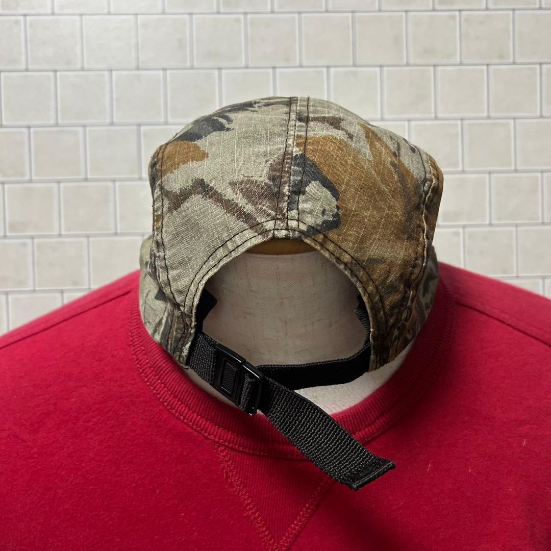 Supreme シュプリーム キャップ 迷彩 カモフラ 赤ボックスロゴ