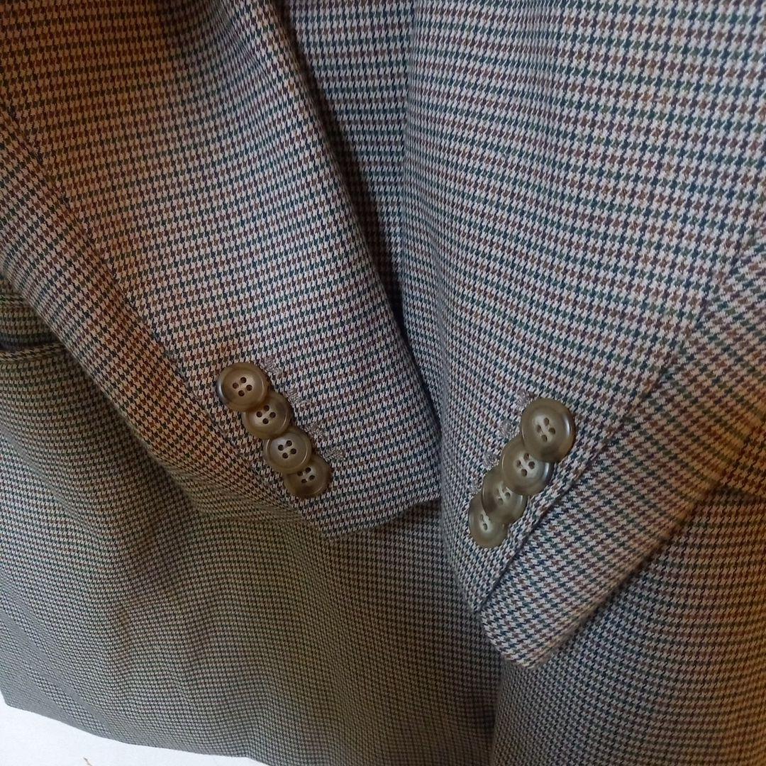 Ameri CHECK JACKET MINI DRESS秋冬羽織りパフスリーブ