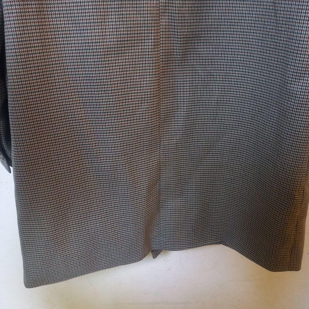 Ameri CHECK JACKET MINI DRESS秋冬羽織りパフスリーブ