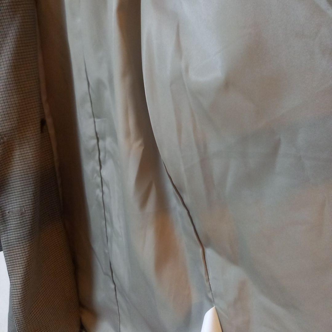 Ameri CHECK JACKET MINI DRESS秋冬羽織りパフスリーブ