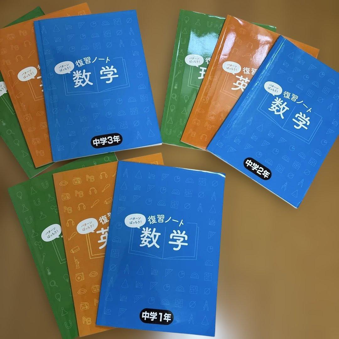 家庭教師 ランナー 教材　数学、英語、理科