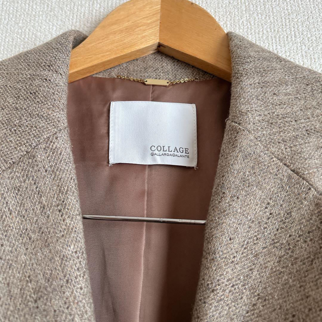 COLLAGE GALLARDAGALANTE テーラードジャケット 金ボタン