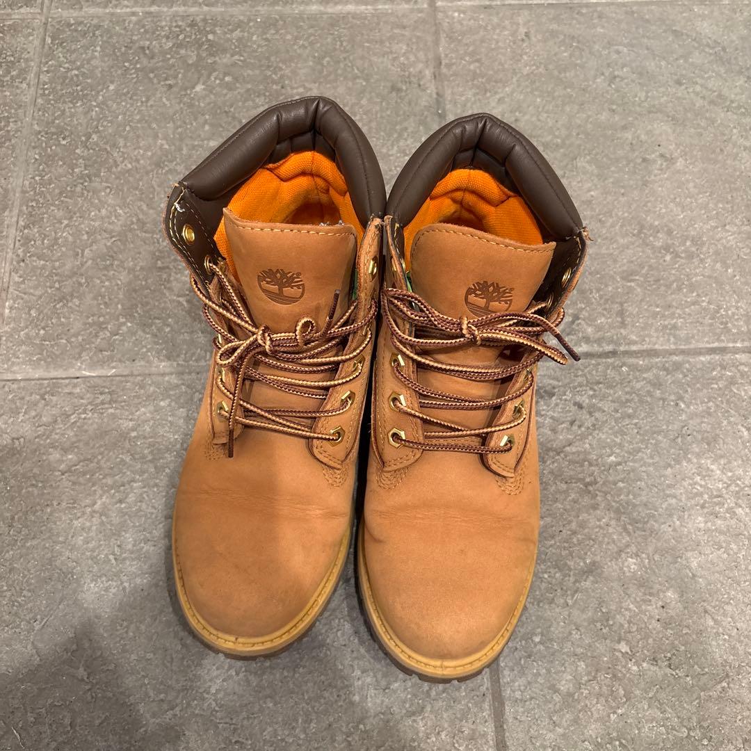 Timberland ブラウン ワークブーツ