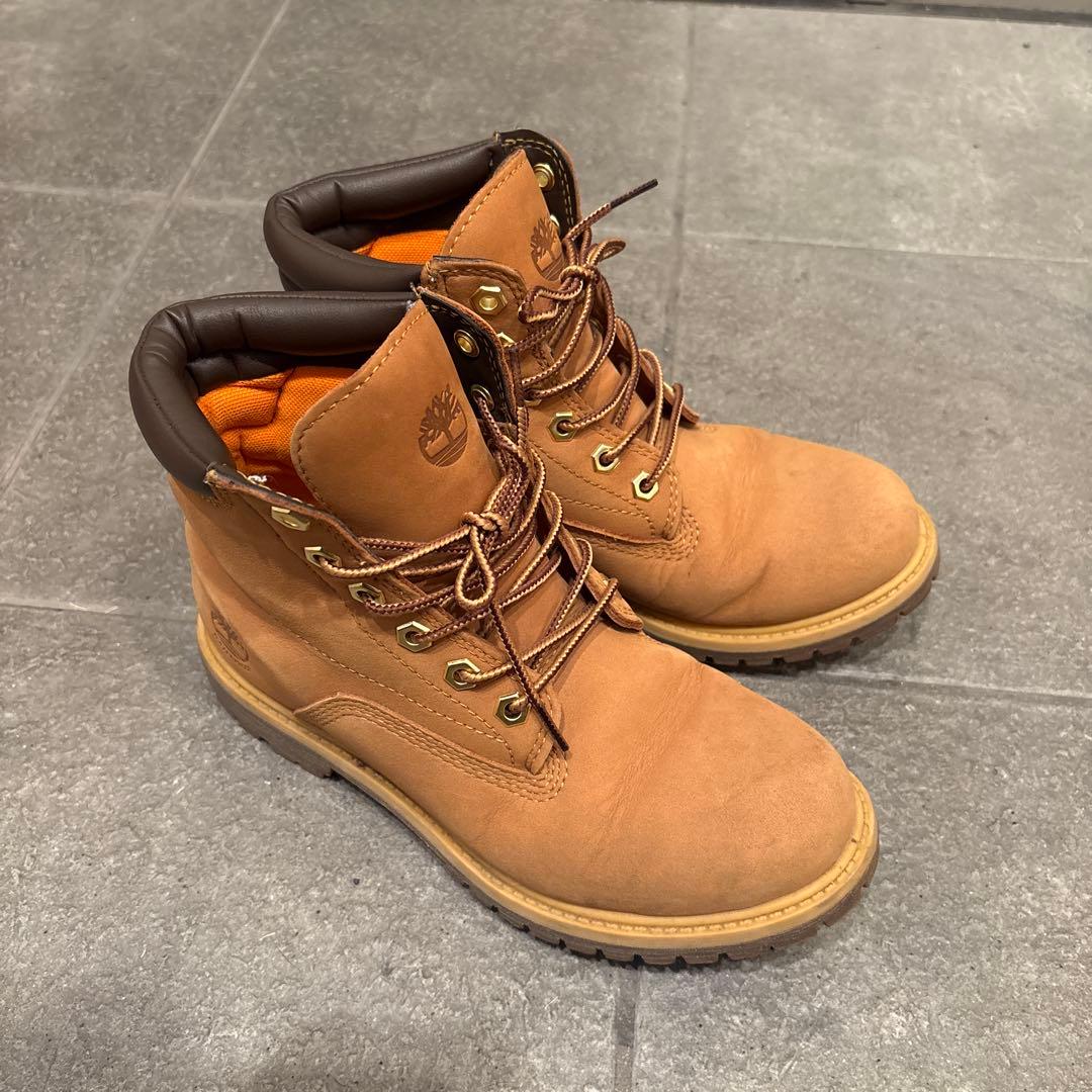 Timberland ブラウン ワークブーツ