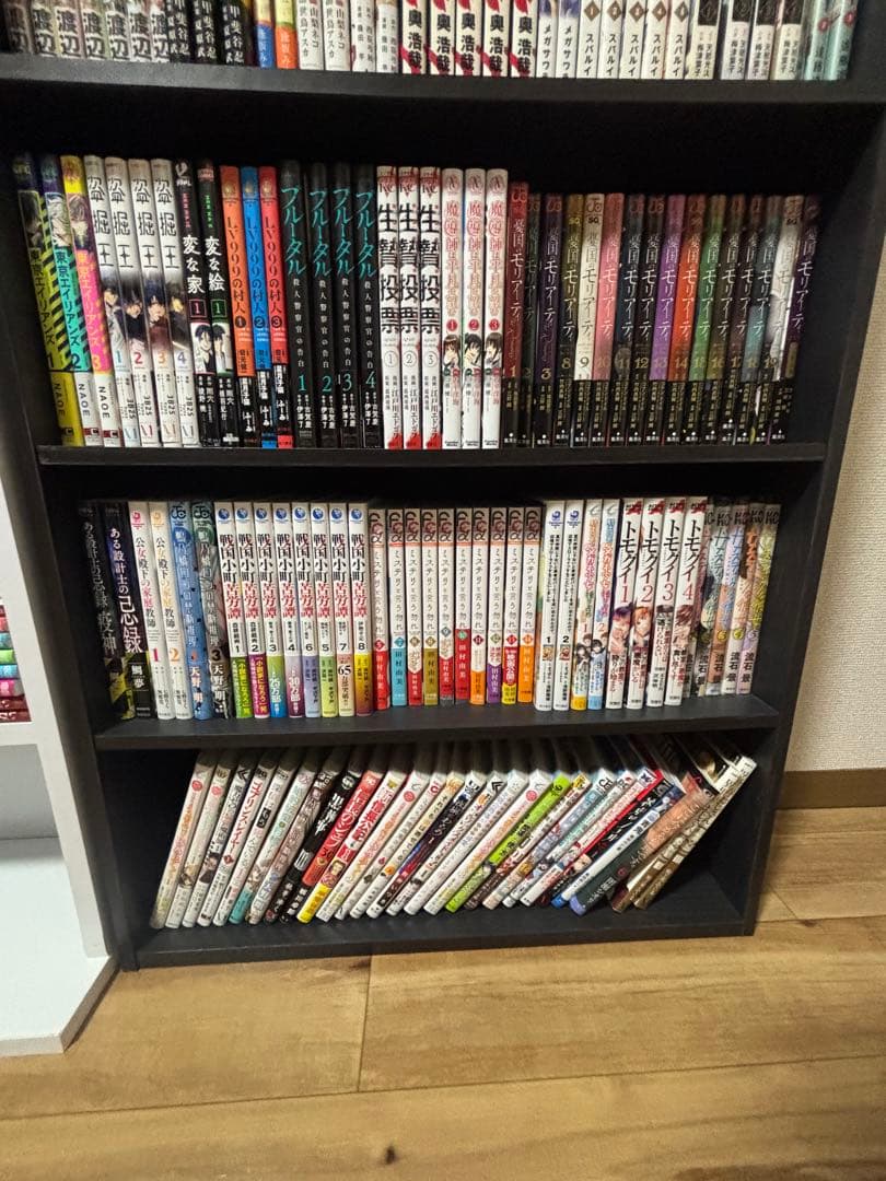 漫画、ラノベ、小説全巻+本棚セット