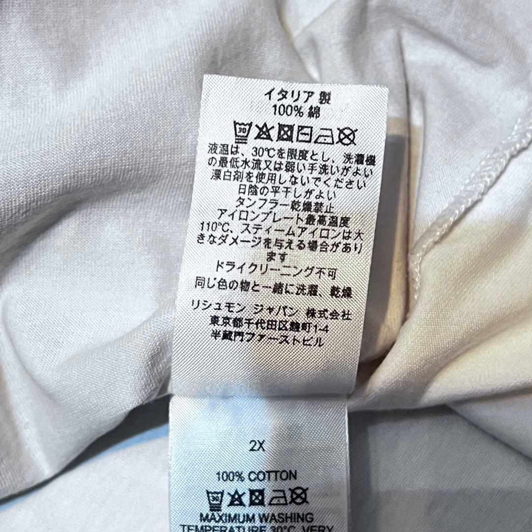 新品・未使用 ダンヒル dunhill ホワイト Tシャツ カットソー ロゴ