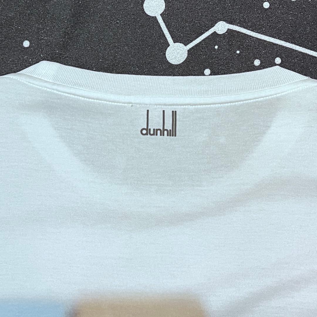新品・未使用 ダンヒル dunhill ホワイト Tシャツ カットソー ロゴ