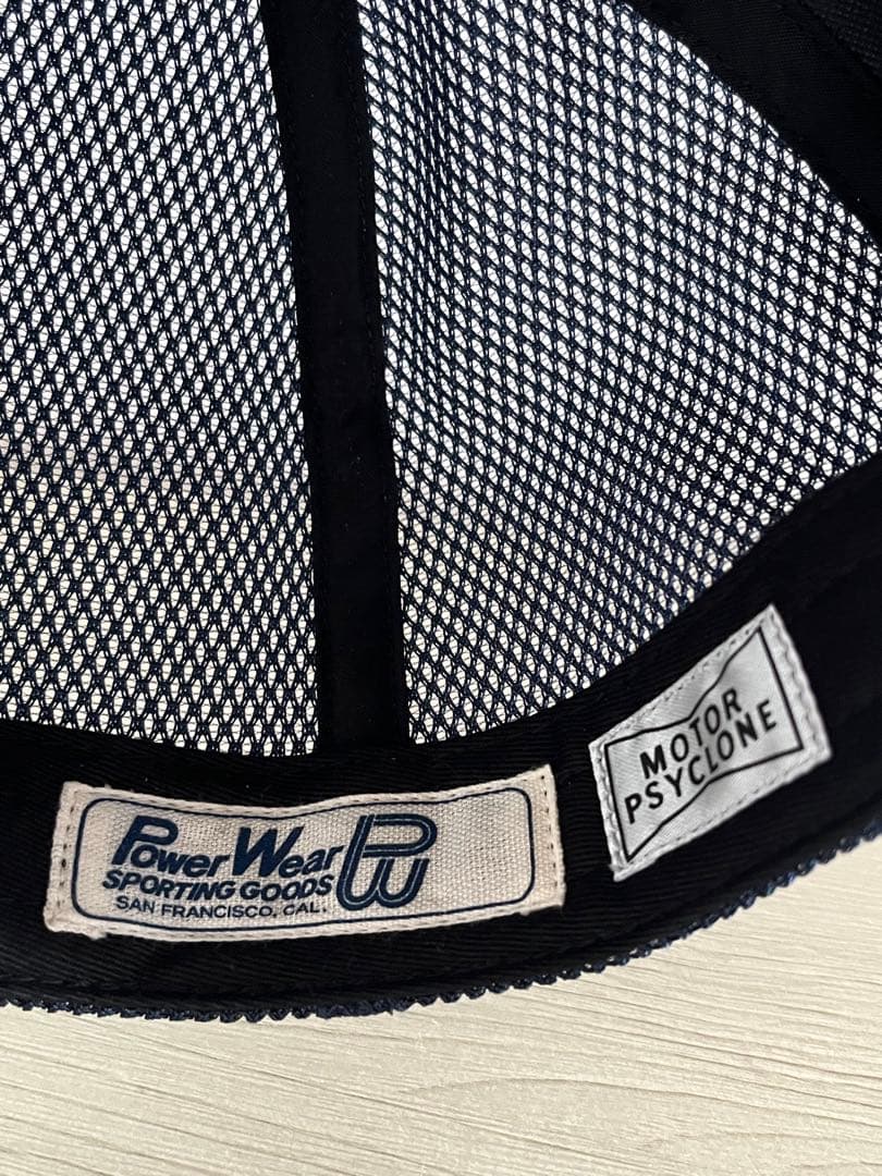 FREEWHEELERS MESH TRUCKER CAP ネイビー