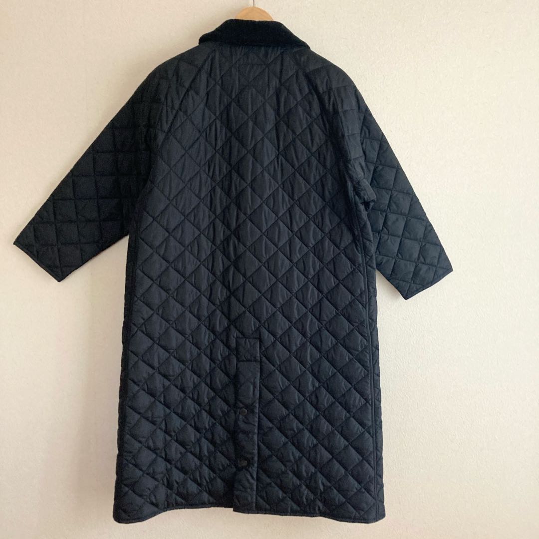 Barbour バブアー キルティングコート レディースM ブラック