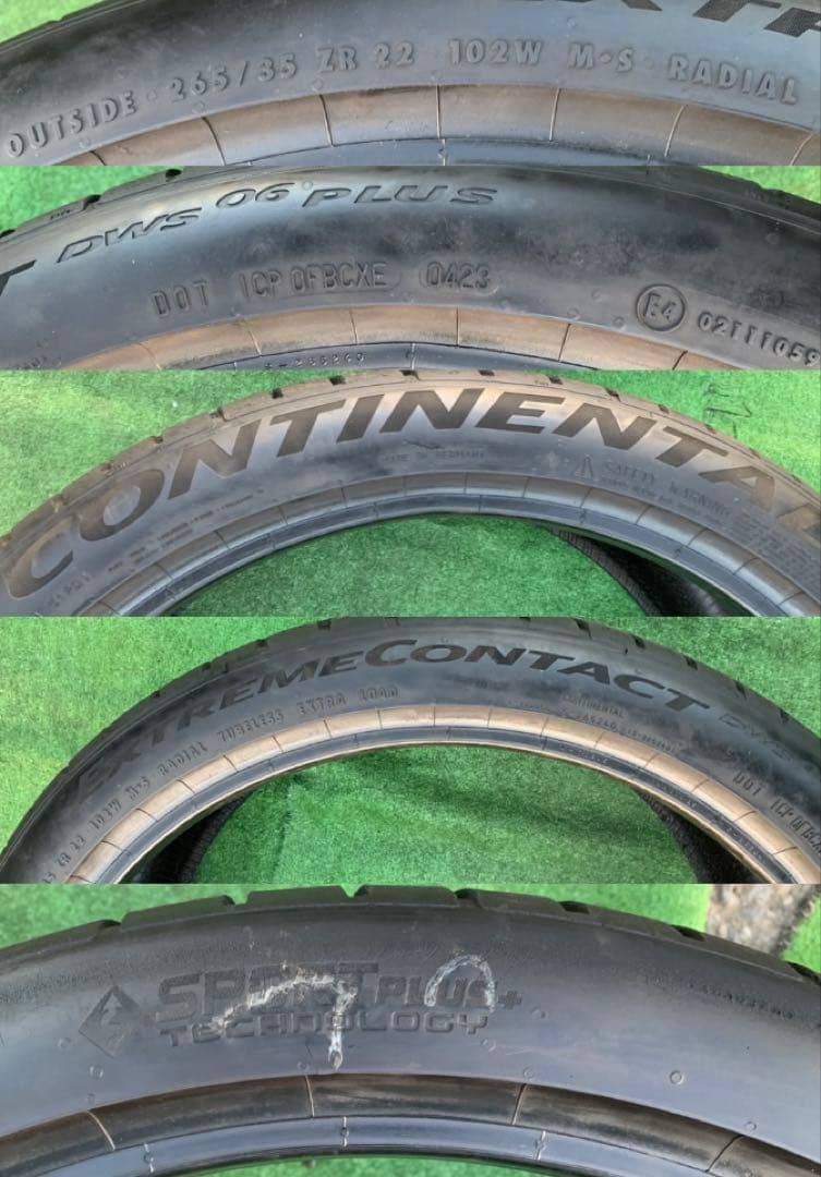 2023年製★265/35ZR22 102W CONTINENTAL★A-125