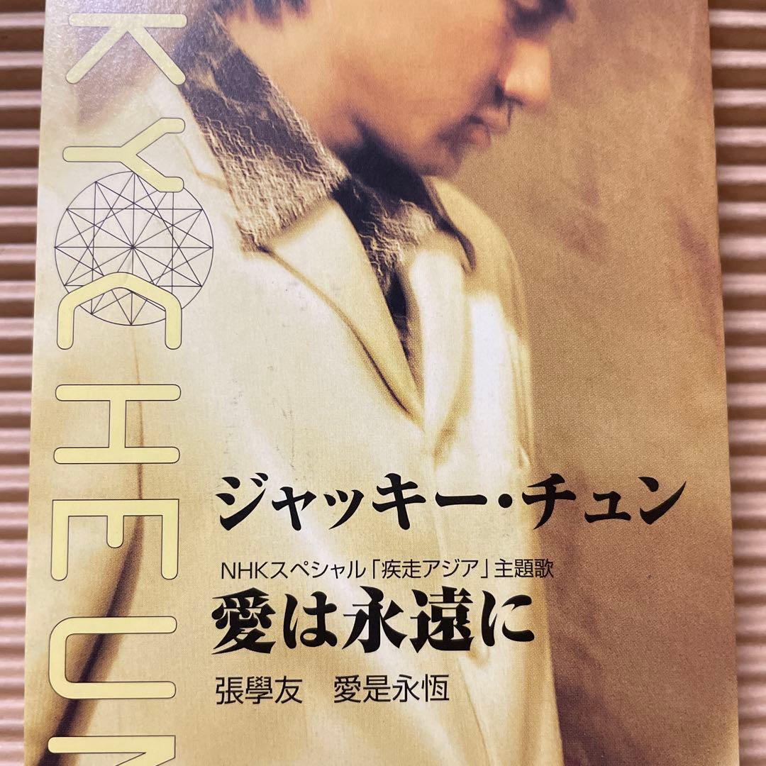 ジャッキー・チュン 張學友 愛は永遠に 8cm cd 希少