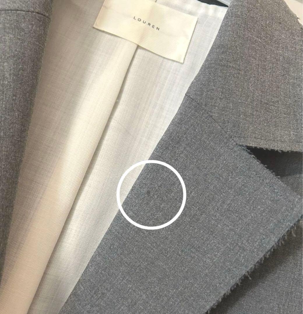 【美品】Louren cutoff tailored jacket
