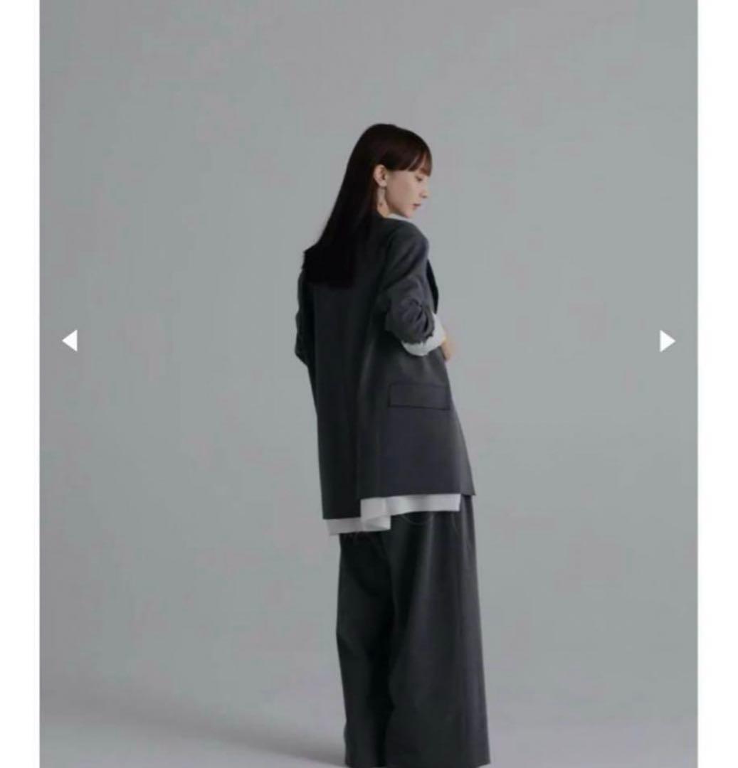 【美品】Louren cutoff tailored jacket