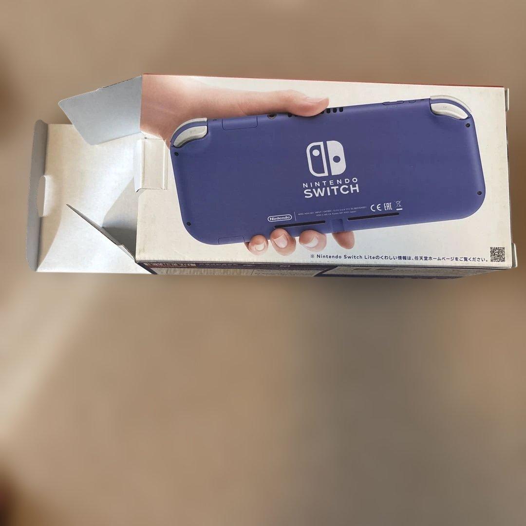 Nintendo Switch Lite blue 充電器・ゲームソフト2本付き