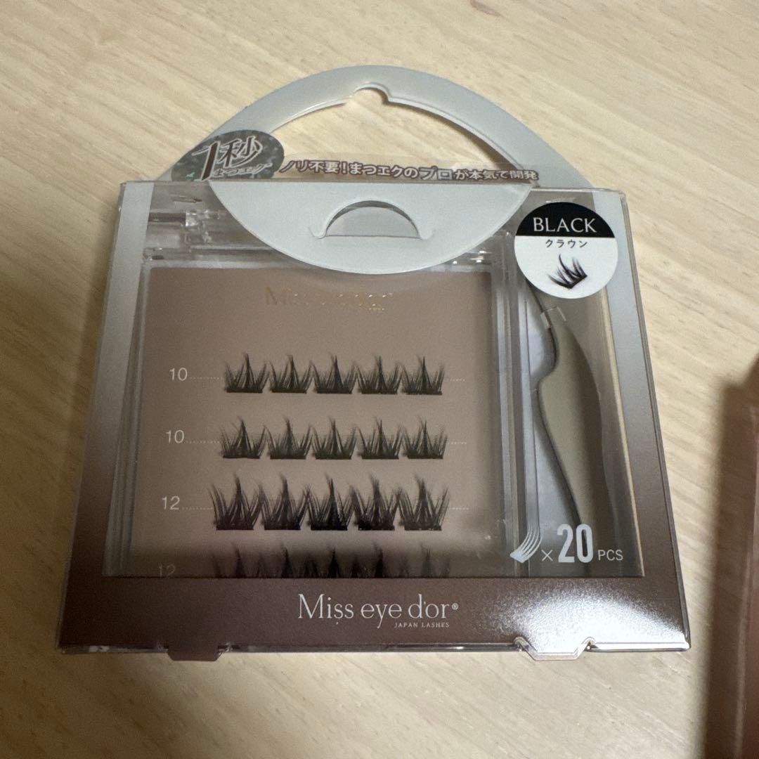 Miss eye dor ブラックつけまつげ 20個入り