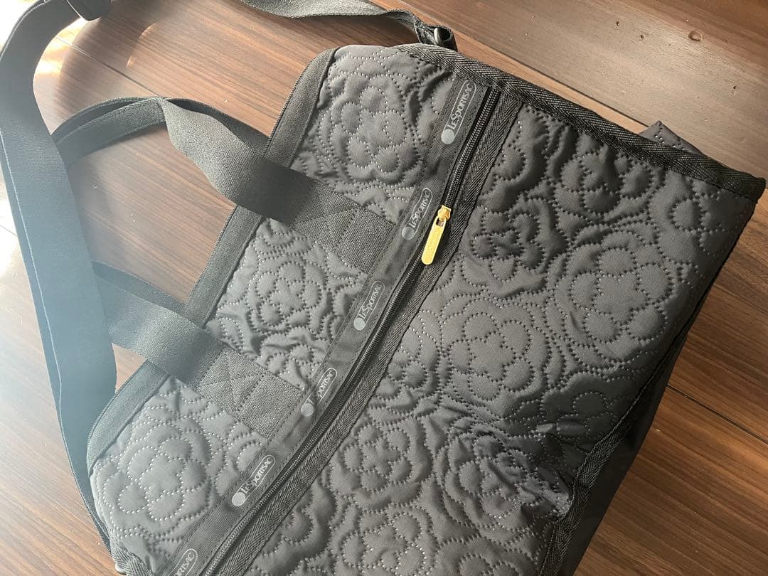 レスポ♡DELUXE MED WEEKENDER 美品　パフィーブロッサムズ