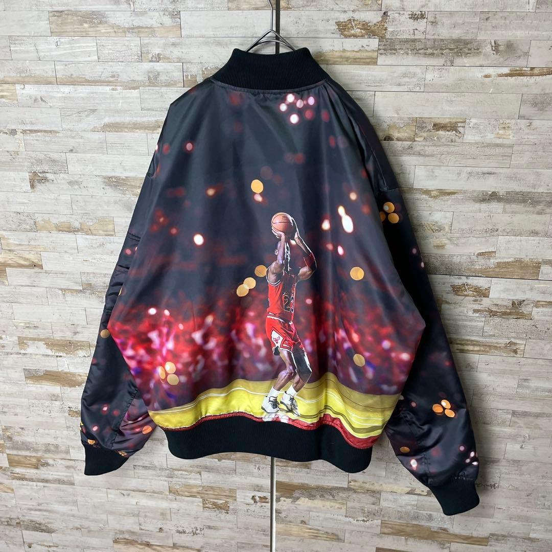 【XL】NIKE ナイキ エアジョーダン ブルゾン MA-1 ジャンプマン