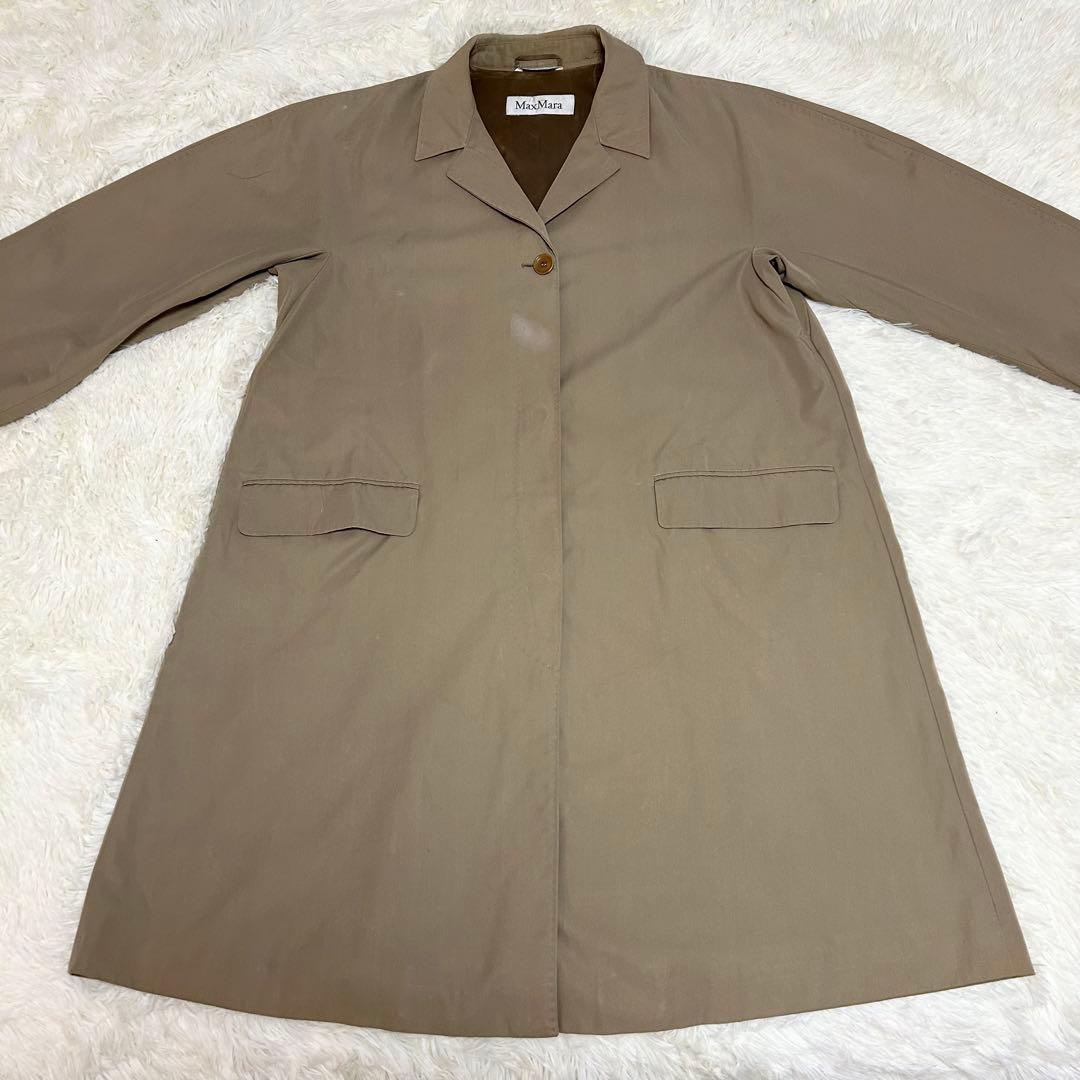 【大人気】Max Mara トレンチコート　白タグ